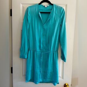 Diane Von Furstenberg Silk Shirt Dress